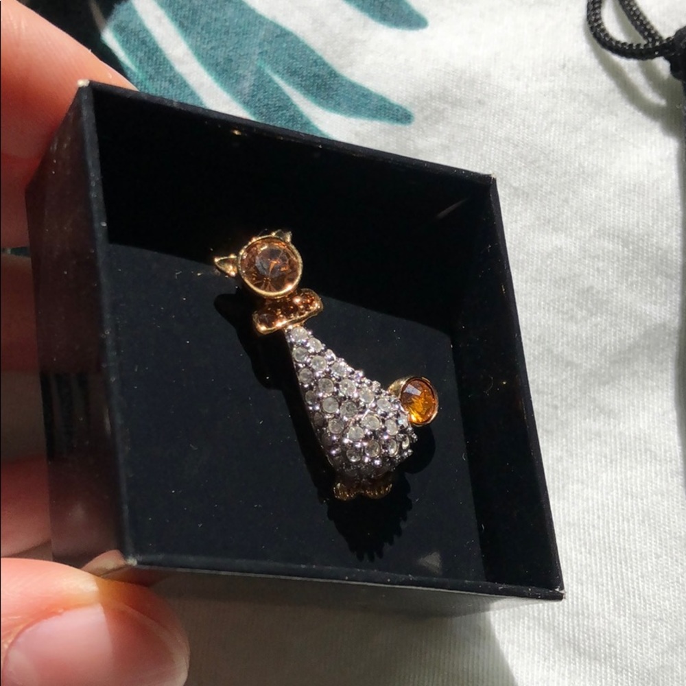 SWAROVSKI Cat Pin - Picture 2 of 2